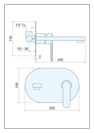 Emmevi Nefer, встраиваемый в стену однорычажный смеситель для раковины на пластине, цвет золото, артикул 77055OR