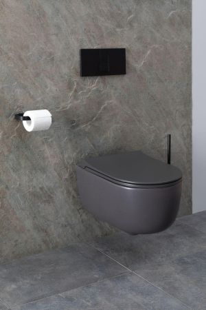 Чаша подвесного унитаза Allen Brau Priority 4.31002.AN антрацит, артикул 4.31002.AN