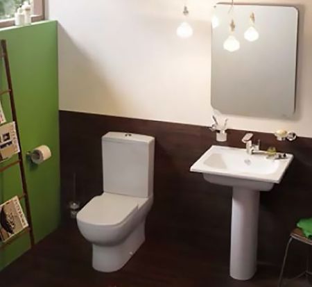 Унитаз компакт Vitra D-Light 9014B003-7209 с бачком и сиденьем Микролифт, артикул 9014B003-7209