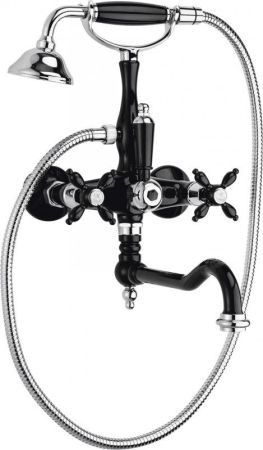 Смеситель для ванны и душа CEZARES NOSTALGIA-VDF, артикул NOSTALGIA-VDF-BLC