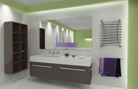 Водяной полотенцесушитель Ника Bamboo ЛБ8 60x60 Хром, артикул ЛБ8 60x60