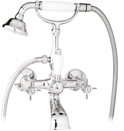 Смеситель для ванны с ручным душем CEZARES LORD-VD, артикул LORD-VD-02-M