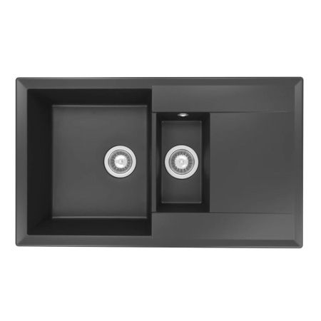 Кухонная мойка Florentina ТОСКАНА 17.055.D0860.302, антрацит, артикул 17.055.D0860.302