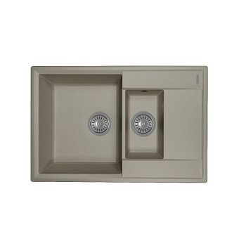 Кухонная мойка Florentina КОНСУЛ 23.025.D0760.307, серый шёлк