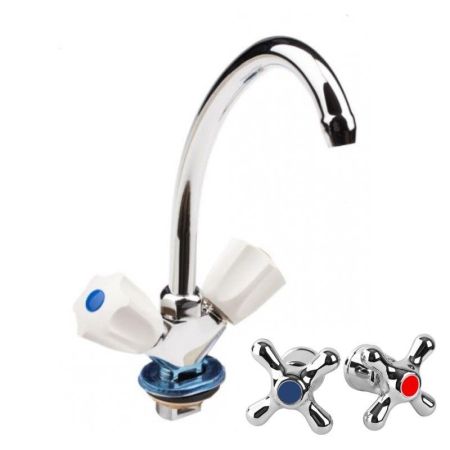 Смеситель для кухни Сантаком 120119с, хром