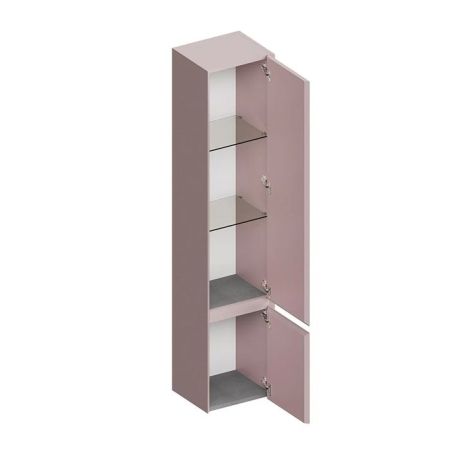 Пенал CUBO подвесной правый 165, мальва матовый, артикул CUB.165Rh\MAL