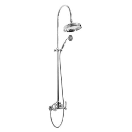 Душевая стойка со смесителем, верхним и ручным душем CEZARES DIAMOND-CD-Sw, артикул DIAMOND-CD-01-Sw