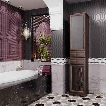 Зеркало Тибет 50 орех антикварный Opadiris Орех антикварный, артикул 