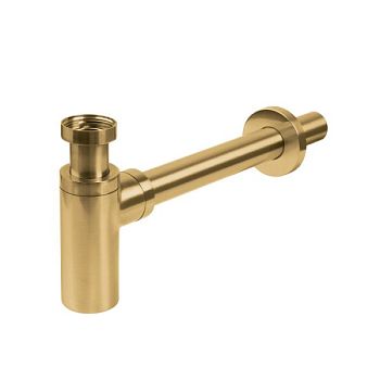 Бутылочный сифон для умывальника IDDIS Optima Home матовое золото (OPTMG00i84)