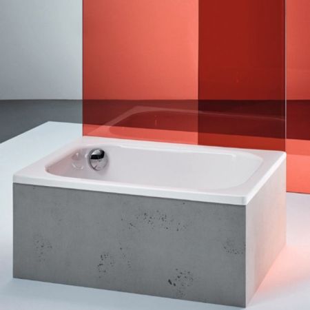 BETTE Душевой поддон прямоугольный 120х80хh28см, D52 мм, цвет белый, артикул 5860-000