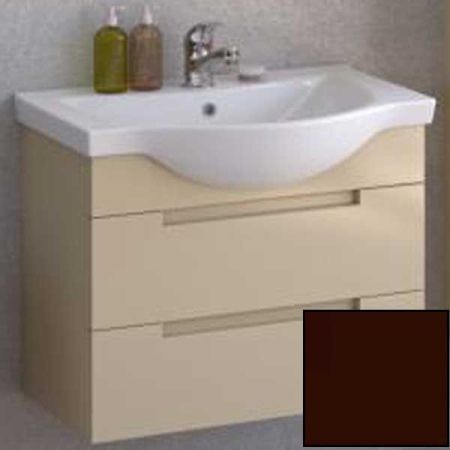 Тумба с раковиной SanVit Палома 65 kpal065 в цвете Ral подвесная Шоколад, артикул kpal065