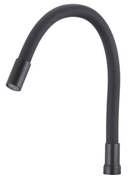 Гибкий излив для кухонного смесителя Savol S-CG01H, черный