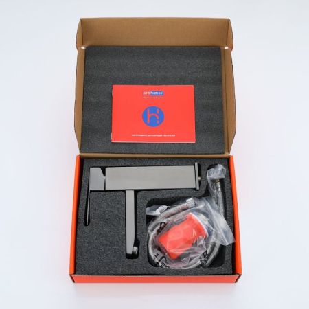 Смеситель для раковины Prohanss P30.10.09, графит