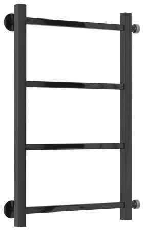 Полотенцесушитель водяной СТИЛЬЕ "Версия-КБ" 600х400 (4) П 20х20 (Чёрный), артикул 17630-6040
