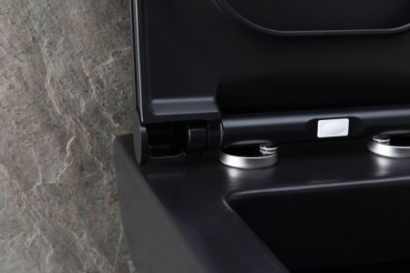 Чаша подвесного унитаза Allen Brau Infinity 4.21011.31 черный матовый, артикул 4.21011.31