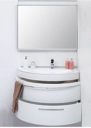 Зеркало De Aqua Алюминиум 10075 LED (с подсветкой по периметру), артикул AF501100S