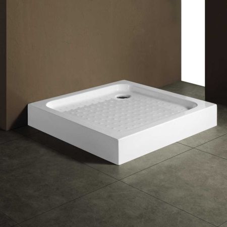 Акриловый поддон для душа Vincea VST-2AS-9090 90x90 с антискользящим покрытием, артикул VST-2AS-9090