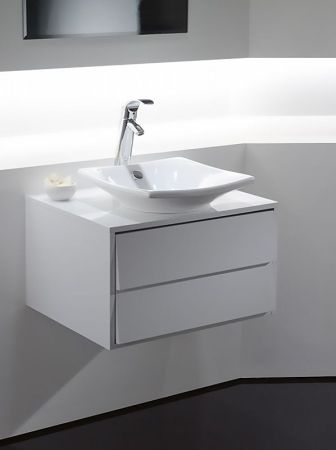 Тумба под раковину Jacob Delafon Escale 60 EB761-G1C подвесная Белая глянцевая, артикул EB761-G1C