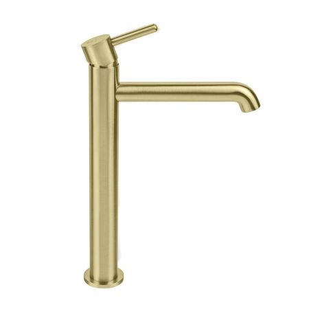 Смеситель для раковины высокий FILARETE Roun FL6020MG, матовое золото