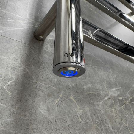 Полотенцесушитель электрический Fixsen TECHNO 600х500 FX-7300, хром, артикул FX-7300