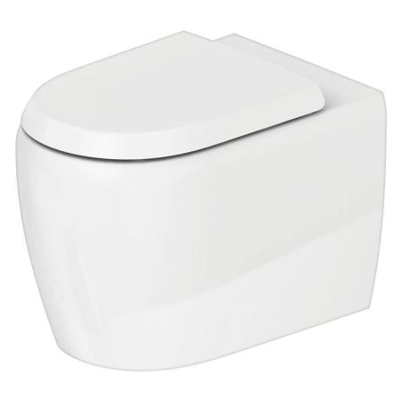 Duravit  Qatego Унитаз напольный безободковый 390х600 мм,HygieneGlaze , цвет белый, артикул 2020092000