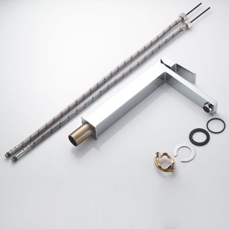 Смеситель для раковины Shevanik S9611, хром