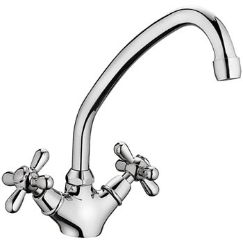 Смеситель для кухни FASHUN A4125, хром