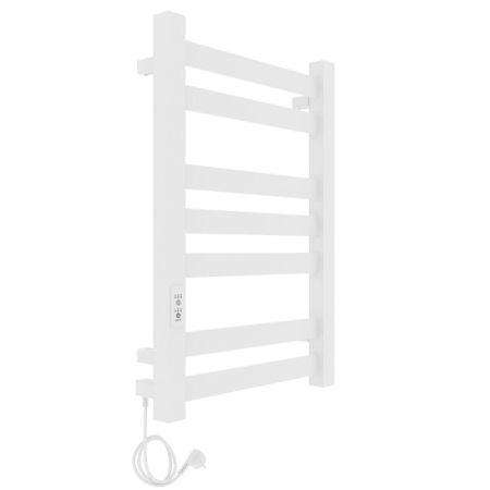 Полотенцесушитель электро "Гефест ЧК П7 500х800", белый муар, левый, артикул 73207614