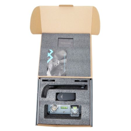 Смеситель для раковины встраиваемый FASHUN A1185-7, чёрный, артикул A1185-7