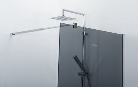 Душевая перегородка CEZARES LIBERTA-L-1, артикул LIBERTA-L-1-95-C-NERO