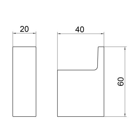 Крючок Timo Petruma 15211/03 черный, артикул 15211/03