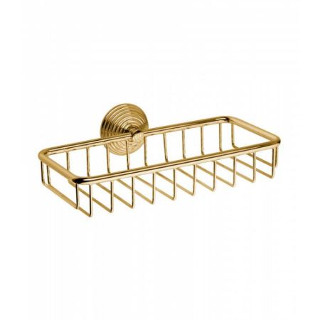Bongio Impero Полочка подвесная, 245х145x50 мм, цвет золото 24к.