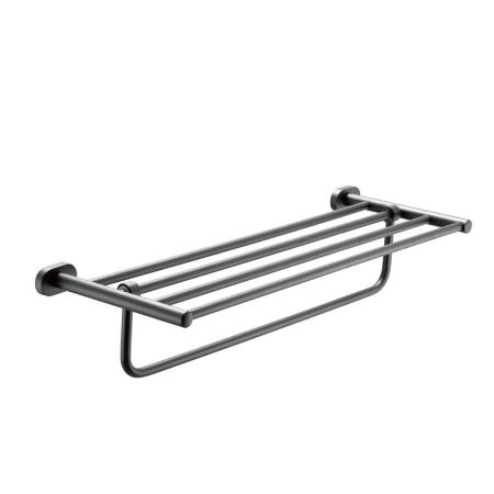 Полка для полотенец Shevanik SG5108T, оружейная сталь, артикул SG5108T