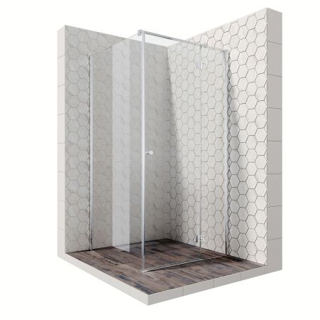 Душевой уголок Ambassador Diamond 12011103R-ST1, квадратный, линейный трап, 100х100, артикул 12011103R-ST1