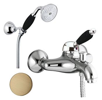 Смеситель для ванны Fiore IMPERIAL BLACK 89ZZ5104, бронза