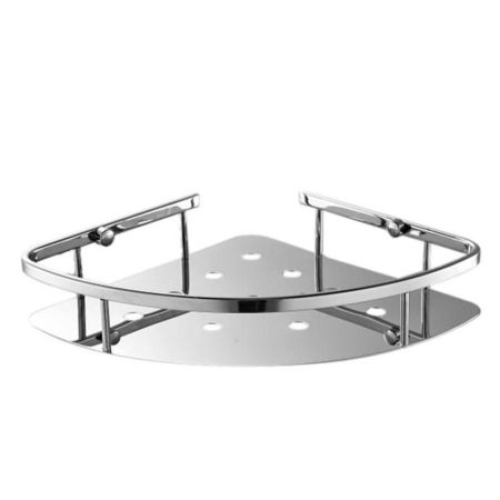 Полка металлическая угловая FASHUN A5335-1, хром, артикул A5335-1