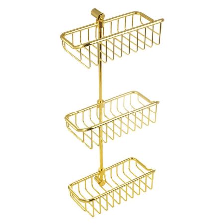 COMPLEMENTI Решетка тройная L26xP15xH60 см., золото, артикул 22052