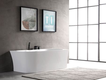 Акриловая ванна ABBER AB9335-1.7 R