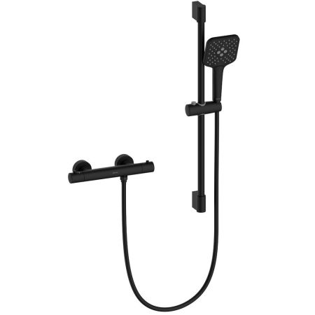 Смеситель Lemark Valday для душа, термостатический (LMF-8144B-BL), артикул LMF-8144B-BL