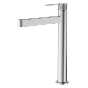 DELTA2.0 Смеситель для накладной раковины без донного клапана, оружейная сталь DEL2.0-LMC-GM-W0