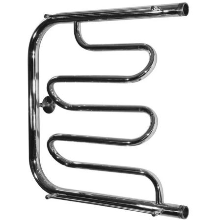 Водяной полотенцесушитель Тругор ПМ 2 П 60x80 с полкой Хром, артикул ПМ2/6080П