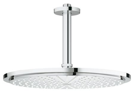 Верхний душ с кронштейном GROHE Rainshower Cosmopolitan Metal, диаметр 310 мм, потолочный кронштейн, хром (26067000), артикул 26067000