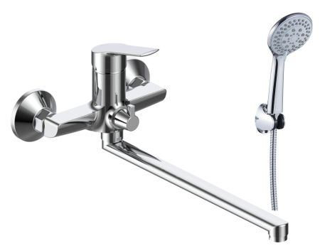 Смеситель St.-Petersburg  для ванны, излив 300мм, с акс., артикул: SPb 31