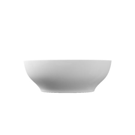 Раковина накладная Curve белая овальная 410*330*145 (без ДК), артикул OWLB191044