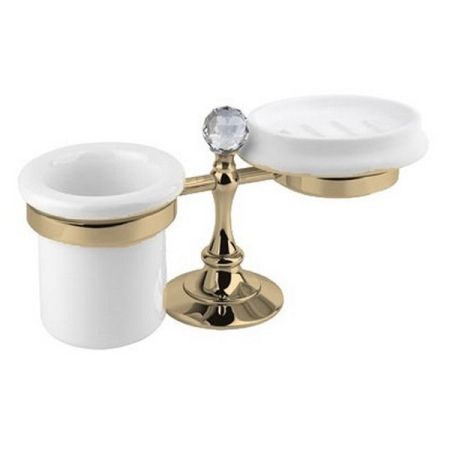 Стакан и мыльница Cezares OLIMP-STT-02-Sw Бронза Белая, артикул OLIMP-STT-02-Sw