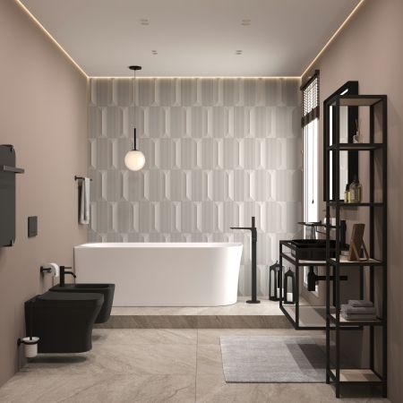 Стеллаж Allen Brau Liberty 30 1.33005.BB черный браш, артикул 1.33005.BB