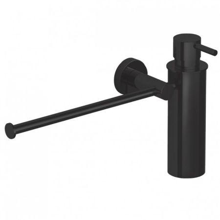 Colombo Plus Дозатор для жидкого мыла с полотенцедержателем, цвет: PVD графит полированный, артикул W4975.GL
