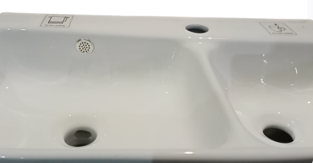 Раковина подвесная Cerutti SPA Double MARCO (670x350x300)