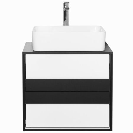 Тумба "Амстердам 60" со столешницей, белый матовый