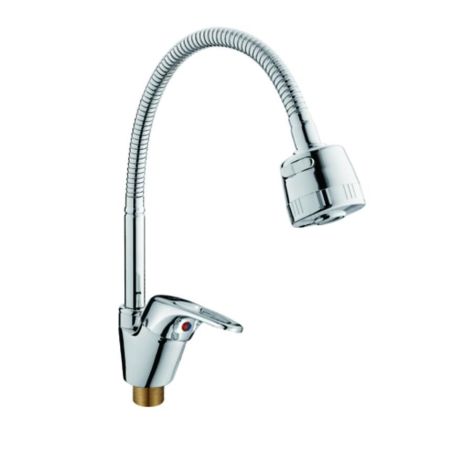 Смеситель для кухни с гибким изливом D-Lin D150359-T, хром, артикул D150359-T